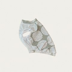 犬服　S胴回40　COOLストレッチ　紫陽花GY×メッシュWH