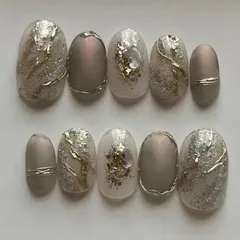 #シャルムtip ネイルチップ ニュアンスネイル 大理石ネイル 大人可愛いネイル 綺麗目ネイル 綺麗目ニュアンスネイル ニュアンスネイル マットネイル キラキラネイル シェルネイル シェル盛り リングネイル