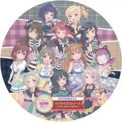 【中古】マグカップ・湯のみ 集合(虹ヶ咲学園スクールアイドル同好会) フードコースター 「セガコラボカフェ ラブライブ!シリーズ～LIVE with a smile～」 第5弾フード注文特典