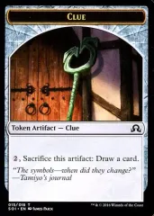 マ*す様 ステンレストークン　手掛かり マジック大戦祭 ステンレストークン 手掛かりトークン MTG FF