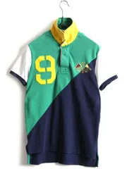 希少サイズ S ■ POLO ポロ ラルフローレン 鹿の子 半袖 ポロシャツ (