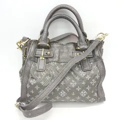 ◇ Θ russet 総柄 2way ハンド ショルダーバッグ ブラウン系 レディース E  【1409100065312】