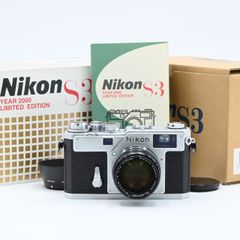 Nikon ニコン S3 YEAR 2000 Limited Edition 50mm F1.4 シルバー フィルムカメラ【中古】