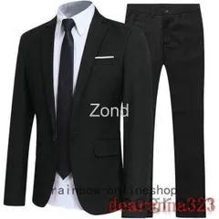 メンズスーツセットビジネススーツ上下セット1ボタン2点セットスーツビジネススーツフォーマル紳士服結婚式通勤就活就職2024 xzjholu#