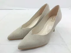 ◇ Au BANNISTER オゥ バニスター ポインテッドトゥ ヒール パンプス サイズ39 ベージュ系 レディース P  【中古】 【1209020008983】