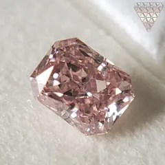 NO617天然ピンクFANCY ORANGY  PINK SI2 0.089ct