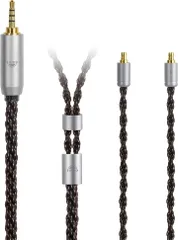 FiiO JM21 /ゼンハイザーIE500pro（リケーブル） ZT8 リケーブル IE PRO イヤホンケーブル ゼンハイザー用(4.4mm, IE100