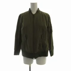 グレースコンチネンタル GRACE CONTINENTAL バックフレアーブルゾン ジャケット ジャンパー MA-1 ミリタリー 36 カーキ 15201168 /ROのサムネイル