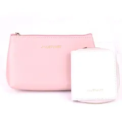 ジルスチュアート ポーチ マルチケース 2点セット 未使用 小物入れ ノベルティ ブランド まとめて レディース JILLSTUART 【中古】