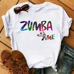 ズンバ  Tシャツ  ヨガウェア エアロビクスウェア ランニングウェア ダンス衣装 フィットネス ZUMBAウェア スウェット 女性レディース 普段着 四季兼用