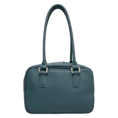 ♡美品♡ 濱野　2WAY ハマノ　レザー　ブルーステッチ　トートバッグ　ハンド 濱野皮革工藝/HAMANO（ブルー・ネイビー/青色系）のフリマ