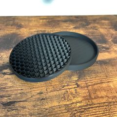 【rtm_119様専用】受け皿　1個　黒 【マットな質感】【シンプル】【120mm】 / 3Dプリンター受け皿
