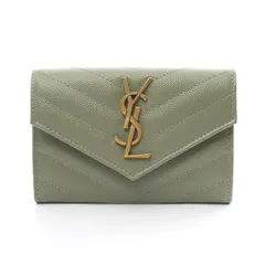 SAINT LAURENT PARIS サンローランパリ モノグラム サンローラン エンベロープ ウォレット コインケースのサムネイル