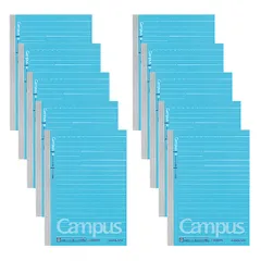 コクヨ(KOKUYO) ノート キャンパスノート ドット入り罫線 A6 B罫 48枚 10冊セット ノ-221BTNX10