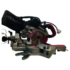 ЗЗHITACHI 日立 100v 190mm スライド丸のこ C7RSHC ピンクのサムネイル