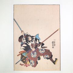 忠臣蔵　浮世絵　版画　本物 忠臣蔵 浮世絵 版画 本物