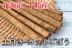 北海道 十勝産 訳アリ品 ごぼう B品 30cmカット 土付き 野菜 (5kg)  ゴボウ