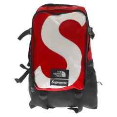 SUPREME (シュプリーム) 20AW×THE NORTH FACE S Logo Expedition Backpack ザノースフェイス Sロゴナイロンバックパック レッド NM820494I