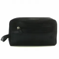 【美品】VERSACE　ヴェルサーチ　メデューサ　セカンドバッグ　金具　ロゴ　黒 良品✨ヴェルサーチ セカンドバッグ メデューサ 金具 ダブル