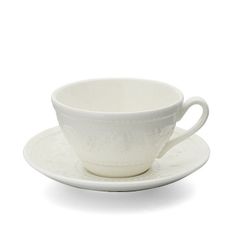 新品 ウェッジウッド フェスティビティ ティーカップ＆ソーサー アイボリー ギフト 結婚祝い プレゼント 贈り物