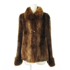 1.8万円からお値下げ◎Malvoisie 木下物産 フォックス ファーコート