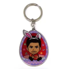 【中古】キーホルダー・マスコット(男性) MAKIDAI(EXILE) プチキャラメタルキーホルダー イースター2019 ver. EXILE TRIBE STATION オンラインカプセル