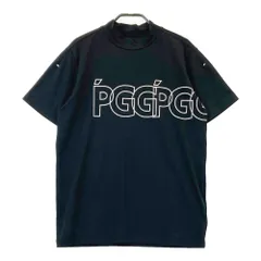 サイズ：4 PGG PEARLY GATES パーリーゲイツ 2024年 半袖ハイネックTシャツ  ブラック系 [240101431446] ゴルフウェア メンズ ストスト