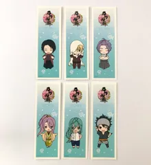 【全種セット】 刀剣乱舞 とうらぶ ぽてだん 加州清光 山姥切国広 蜂須賀虎徹 陸奥守吉行 千代金丸 歌仙兼定 STORE6 グッズ購入特典 ステッカー 全6種セット