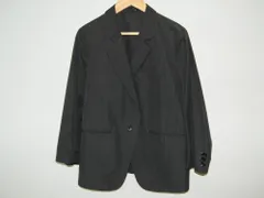 【USED/A】マーガレットハウエルMHL■コットン/シルク■テーラードジャケット■グレー■サイズ1