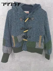 ■ TITICACA チチカカ 裏ボア 長袖 ダッフル コート FREE マルチ レディース 【中古】 【1002800538867】