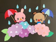 壁面飾り　6月