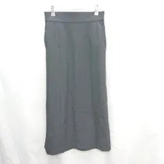 ◇ ⊂◎●未使用● SLOBE IENA スローブイエナ 23AW ハイウエスト ロング フレア スカート サイズ38 ブラック レディース E  【1502180020841】のサムネイル