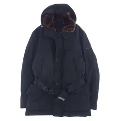 PEUTEREY ピューテリー ダウンジャケット 47283018 国内正規品 HURRICANE TXP08 NERO ハリケーン 襟ラビットファー ブラック系 S【中古】のサムネイル