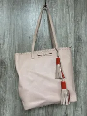 kate spade new york ケイト・スペード ニューヨーク リボン レザー トート バッグ ピンク ■■ レディース