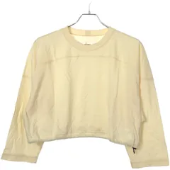JANE SMITH ジェーンスミス 24SS COTTON SHORT FOOTBALL T SHIRTS コットンショートフットボールTシャツ 24SCT-#237L クリーム 36のサムネイル