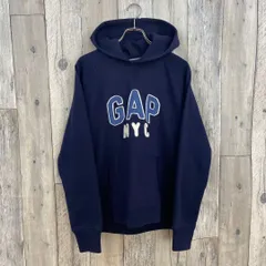 GAP ギャップ プルオーバー 厚地 裏起毛 ラグラン スウェット パーカー M