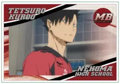 【中古】バッジ・ピンズ(キャラクター) 黒尾鉄朗 スクエア缶バッジ 「ハイキュー!!」