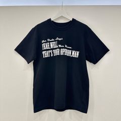 sacai × BIG LEBOWSKI コットンTシャツ ブラック サカイ × ビッグリボウスキ サイズ3