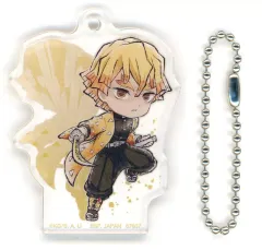 【中古】キーホルダー 我妻善逸 きゅんキャラアクリルチャーム 「一番くじ 鬼滅の刃 ～雷の兄弟～」 F賞