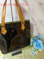 【仮成約済/ご予約の品】【67】Louis Vuitton ルイヴィトン ヴェルニ トートバッグ　ヒューストン ブラック 黒