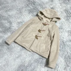 【良品】CIAOPANIC TYPY  チャオパニックティピー  ダッフルコート  フード付き  (F)  カジュアル  カワイイ  レディース  ベージュ系  明るい薄茶色【送料無料】