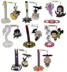 【中古】アクリルスタンド・アクリルパネル 全8種セット 「鬼滅の刃 トレーディングゆらゆらアクリルスタンド 鎹鴉運ばれ隊士 第2弾」