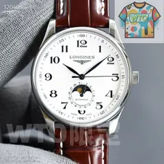 【今日WTO】Longines ロンジン 名匠シリーズ 六時位置に月相機能を搭載-WTO輸入2-TZB00