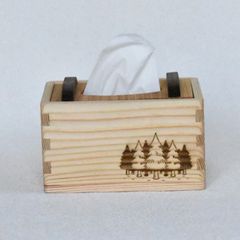 木製　ポケットティッシュBOX