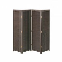 未使用展示品】4連パーティション 間仕切り アジアン和モダン風【説明
