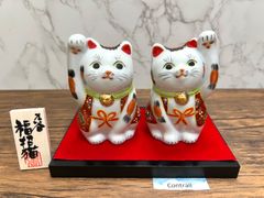 招き猫(九谷焼) 招き猫(九谷焼)