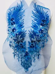 #624 ハンドメイドパーツ ワッペン　上品モチーフ