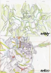 舞い降りたユニコーン 原画一点物 2025年最新】ガンダムuc 複製原画の人気アイテム - メルカリ