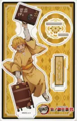 【中古】アクリルスタンド・アクリルパネル 我妻善逸 アクリルスタンド 「鬼滅の刃×嵐電×映画村×京都市交通局 京ノ御仕事弐」