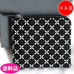 Suicaのペンギン印傳L字ZIPパース（十色柄・黒革×白漆） - メルカリ